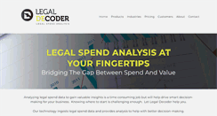 Desktop Screenshot of legaldecoder.com
