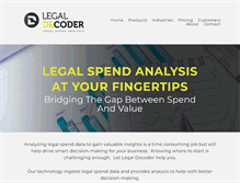 Tablet Screenshot of legaldecoder.com